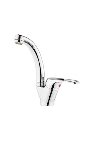 Aç-Kapa Çift Su Girişli Lavabo Bataryası