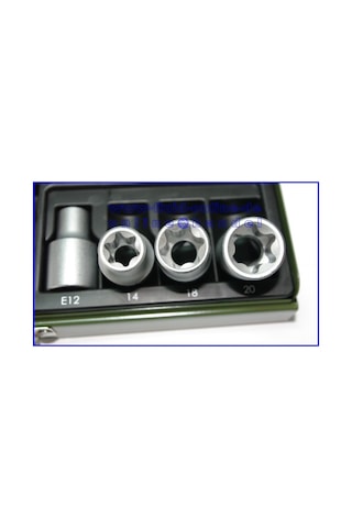 Proxxon 23102 Torx Somun Lokma Anahtarı Özel Set 24 Parça Set