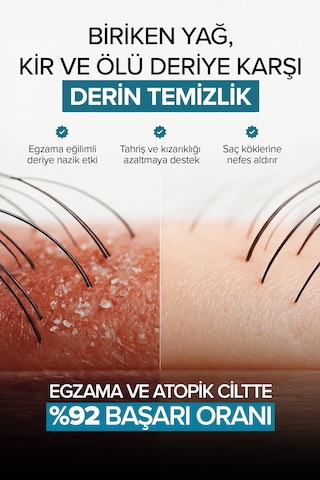 Saç Derisi Peelingi Arındırıcı & Dengeleyici Hair Scrub 200 Ml 2 Li Set Tüm Saç Tipleri