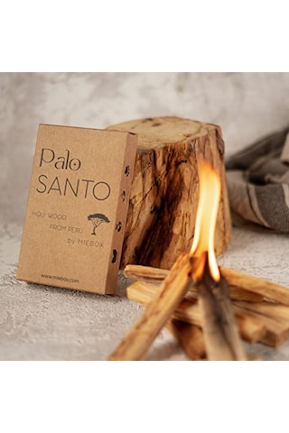 Palo Santo Tütsü, Peru Ağaç Tütsü, Sertifikalı, Yüksek Reçineli, Doğal Tütsü, Palo Santo Incense Palo Santo - 10 Adet 70-80 Gr