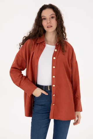 U.s. Polo Assn. Kadın Gül Kurusu Gömlek Desenli 50308740-vr026 Gul Kurusu