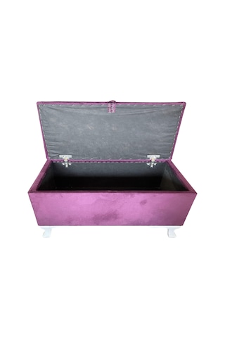 Sandıklı Puf(Bench)-Ayakucu Pufu-120cm-Kadife Kumaş-Tek Parça