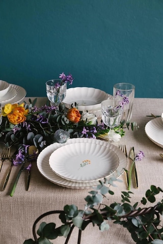 Kütahya Porselen Tiny Miny Yemek Takımı 27 Parça 6 Kişilik Bnlzf27yt4012673 Beyaz - Altın