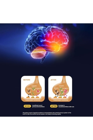 Dm He-m004 Mikro Akımlı Uyku Cihazı, Taşınabilir Anksiyete Giderici, Usb Şarjlı Rahatlatıcı Altın-pembe Altın - Pembe