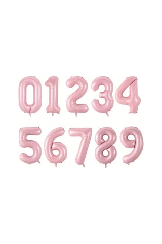 Beysüs Pembe 2 Rakam Folyo Balon 80 Cm PEMBE