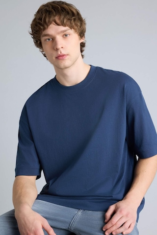 Defacto %100 Pamuk Loose Fit Basic Tişört G4728ax26smnv249 Lacivert-nv249