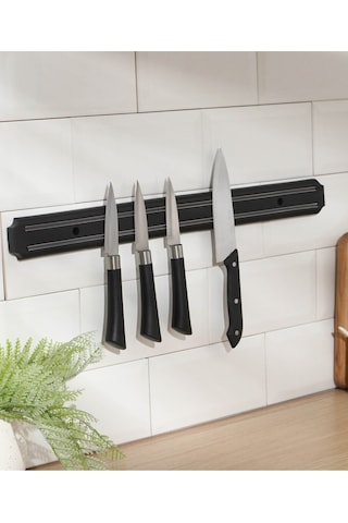Thentech Çelik Mıknatıslı Bıçak Askısı 33 Cm Diğer