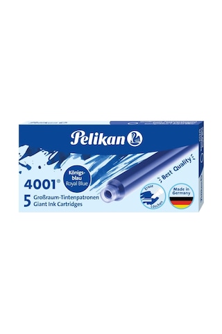 Pelikan 5'li Gtp5 Uzun Kartuş Royal Blue