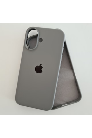 Apple iPhone 16 Uyumlu Lansman Silikon Kılıf