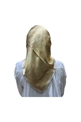 Piramit 90 X 90 Dj Luxer Rayon Eşarp-5972-2 - 90 X 90 / 18 Gold