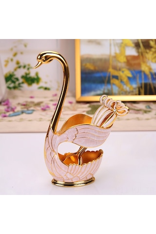 Gajeena Şık Avrupa Tarzı Kahve Kaşığı Ve Çatal Seti - Dayanıklı Ve Pratik Mutfak Aksesuarı