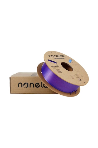 Nanelab Çift Renkli Silk Pla Filament - Mavi - Fuşya - 1.75mm - 1kg