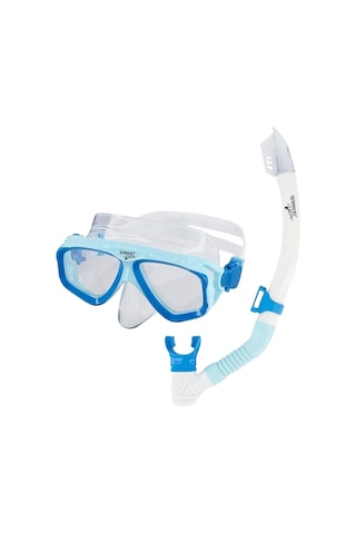 Speedo Speedo Speedo Adult Adventure Mask Snorkel Unısex Mavi Maske Ve Şnorkel Set 006