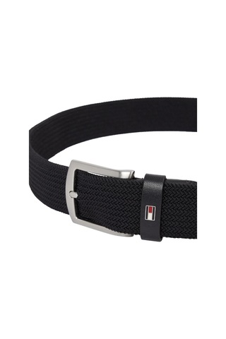 Tommy Hilfiger Tommy Hılfıger Erkek Kemer Am0am13354-bds Siyah