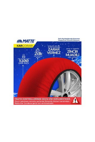 Matte Kar Çorabı - Active Series