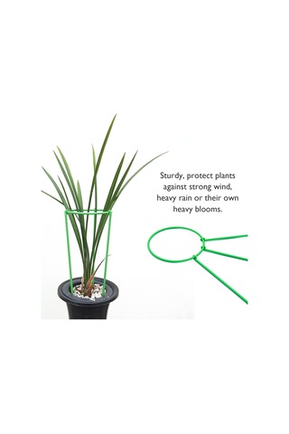 Tenfowee Bitki Desteği Ayağı, Orkide Ve Sukulentler İçin Yaprak Tutucu, 12 Cm Çapında S Boy, 3'lü Paket