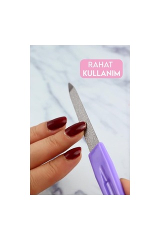 Premium Kullanışlı Bakım Araçları Temizlik Törpü Ve Tırnak Makası Seti