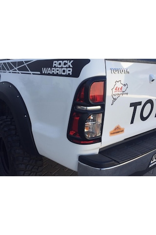 Ducki Toyota Uyumlu Hilux Vigo 2012-2015 Stop Çerçevesi Siyah