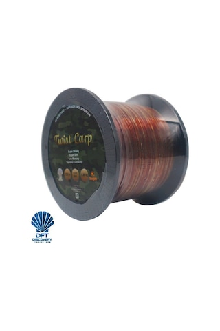 Dft Bojin Twistcarp Kahve-yeşil 1000 M 0.32 Mm Misina