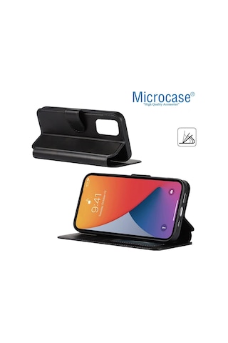 Oneplus Uyumlu 8t/9r Cüzdanlı Standlı Kapaklı Deri Kılıf Siyah Al4232