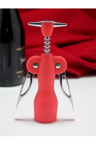 Kenpazar Paslanmaz Çelik Tirbuşon Açacak Kırmızı Şarap Açacağı Çok Renkli