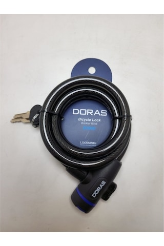 Doras Bisiklet Kilidi B3000 1 Antrasit Siyah