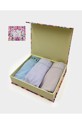 Gost Liria Mono Soft Kadın String Külot 3 Lü Paket - Çok Renkli Çok Renkli