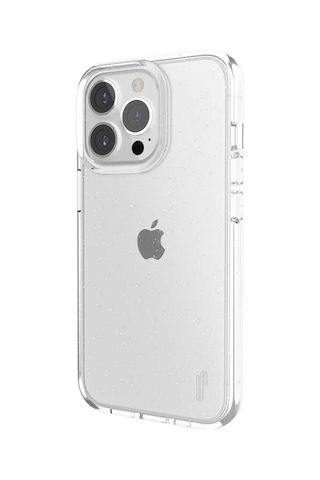 Ugly Rubber Apple Uyumlu iPhone 13 Pro Simli Şeffaf UR Vogue Kapak ZORE-219664