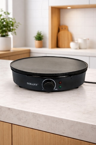 Sokany SK-BBQ-842 1000 W Taşınabilir Pankek Makinesi