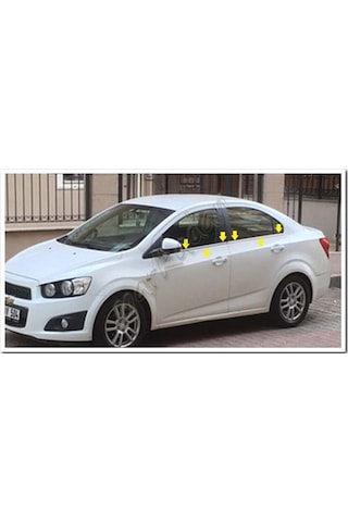 Woc Chrome Chevrolet Aveo Sedan Krom Cam Çıtası 2012 Sonrası 4 Pa Woc Chrome Chevrolet Aveo Sedan Krom Cam Çıtası 2012 Sonrası 4 Pa