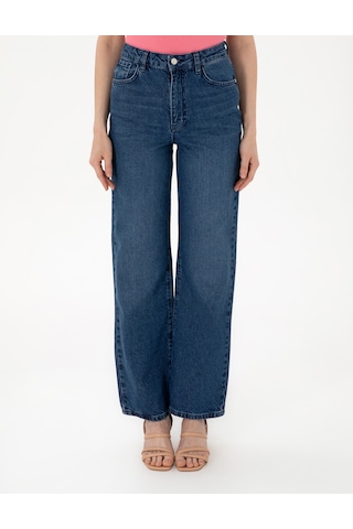 Pierre Cardin Kadın Mavi Pantolon Jean 50307818-vr036 Mavi