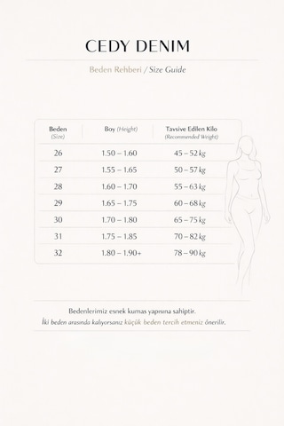 Cedy Denim Cedy Denım Yüksek Kalite Kadın 5 Cep Düşük Bel İspanyol Paça Skinnyfit Esnek Jean Pantolon C619 Antrasit