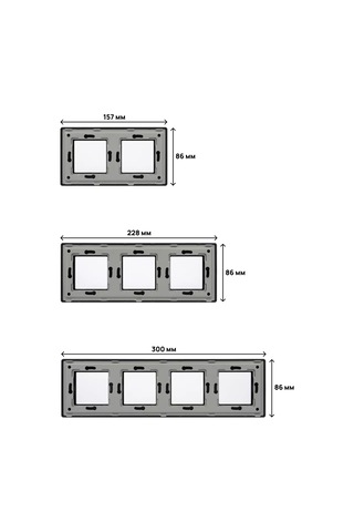 Dealuxx Cam Üçlu Gri Priz Çerçevesi 196471842