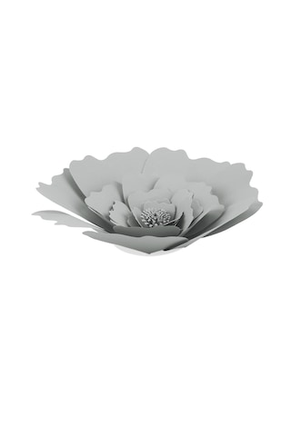 Konesam Ev, Düğün Ve Parti Dekorasyonu İçin El Yapımı 30 Cm Gri Kağıt Çiçeği - Romantik Vuruş Yaratıcı 1 Adet