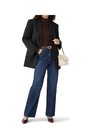 Anine Bing Şık Kadın Blazer Ceket Siyah