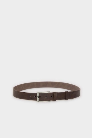 Defacto Erkek Dikdörtgen Toka Suni Deri Jean Kemeri H5070axnsbn45 Kahve-bn45