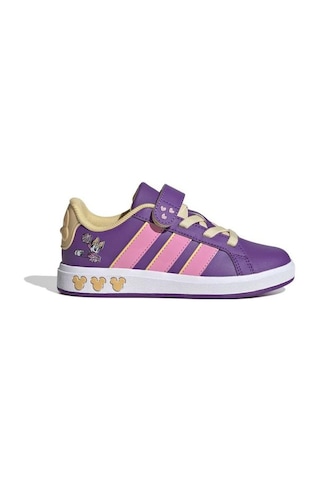 Adidas Disney Minnie Mouse Grand Court Çocuk Mor Sneaker Mor