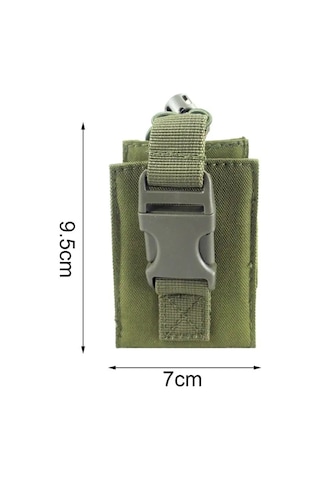 Megalavka Baofeng Retevis Kenwood İçin Taktik Telsiz Çantası Kılıfı 143251856