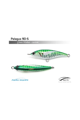 Jack Fin Pelagus 90-S Sahte Yem Green Wahoo ''Özel Renk''