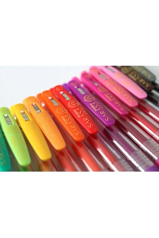 Zebra Sarasa Clip Jel Mürekkepli Roller. Basmalı. 0.7 MM. 20'li Se