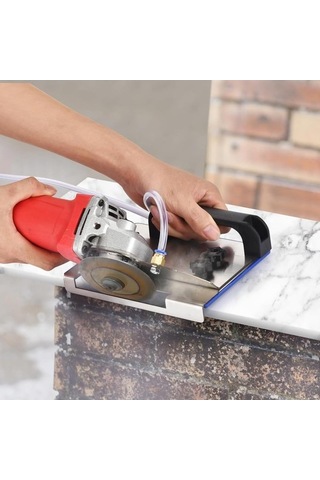 Besthome1 Metal 45 Derece Köşe Kesme Aracı - Seramik Taş İçin Zımbalı Tutucu