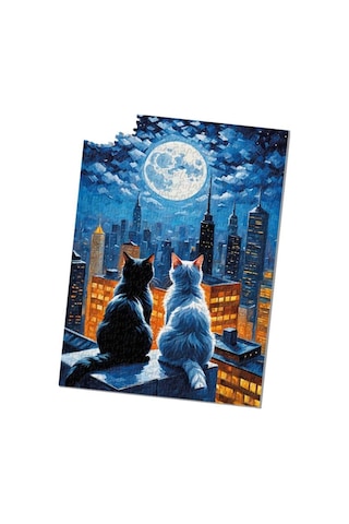 Btoys 500 Parça Puzzle Two Cats 9040