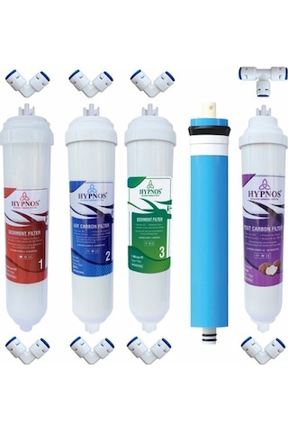 Hypnos Reverse Osmosis System Kapalı Kasa 5 Aşama Su Arıtma Cihazı Filtresi