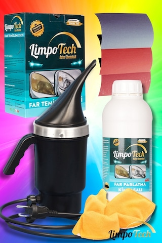 Far Temizleme Seti Buharlı Far Temizleme Seti Far Parlatma Seti Oto Far Temizleyici 500ml