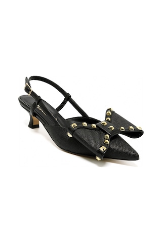 Topuklu/ Stiletto Kadın 894m077 Nacree Oası Capra Nero Siyah