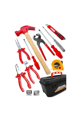 PROXTECH 11 Pcs Full Takım El Aleti Kiti Pense Kombin