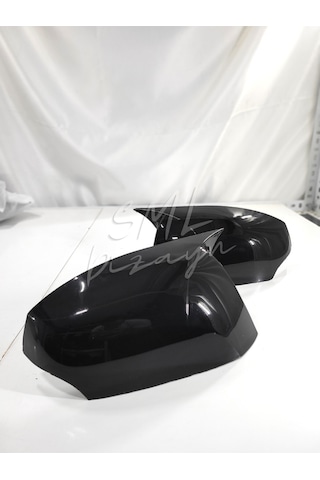 Renault Fluence Batman-Yarasa Ayna Kapağı Piano Black (Plastik)