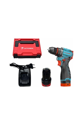 Catpower E1016 16V 2.0AH Li-ion Kömürsüz Akülü Vidalama