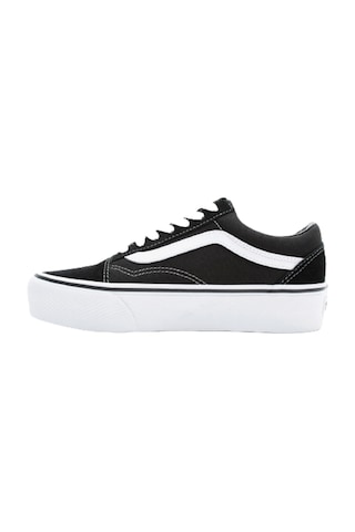 VANS OLD SKOOL PLATFORM UNISEX AYAKKABI VN0A3B3UY281 Siyah - Beyaz
