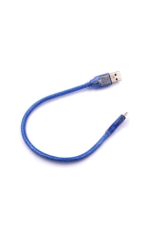 Alkatronik-30Cm Micro Usb Kablo Mavi 480 Mbps Usb 2.0 Hot Swap
